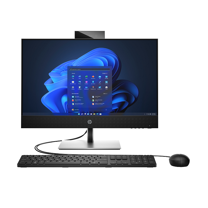 HP ProOne 440 G9 Intel® Core™ i5 i5-14500T 60,5 cm (23.8") 1920 x 1080 Pixel All-in-One-PC 16 GB DDR5-SDRAM 512 GB SSD Windows 11 Pro Wi-Fi 6E (802.11ax) Schwarz
