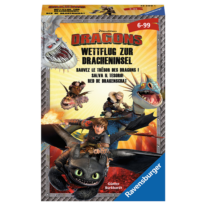 Ravensburger Dragons Wettflug zur Dracheninsel