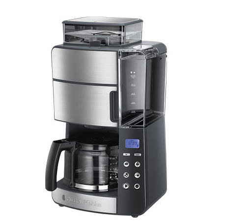 Russell Hobbs Grind and Brew Glass Carafe Vollautomatisch Filterkaffeemaschine 1,25 l