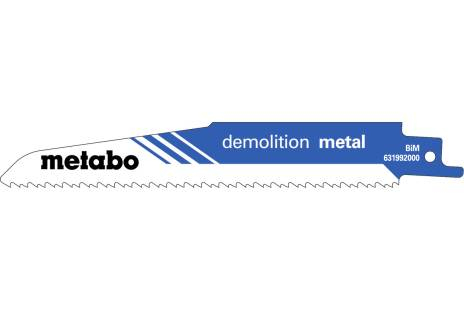 Metabo 631992000 Sägeblatt für Stichsägen, Laubsägen & elektrische Sägen Säbelsägeblatt 5 Stück(e)