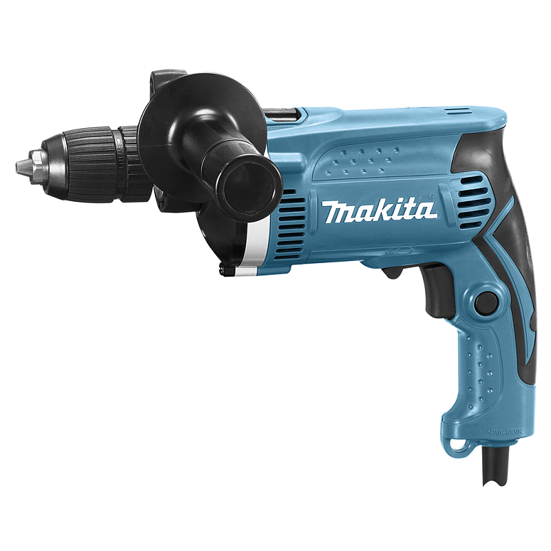 Makita HP1631 Bohrmaschine 3200 RPM Ohne Schlüssel 2 kg Schwarz, Türkis