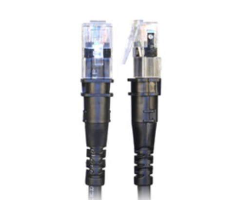 PatchSee TP-6A-U/9 Netzwerkkabel Schwarz 2,7 m Cat6a U/UTP (UTP)