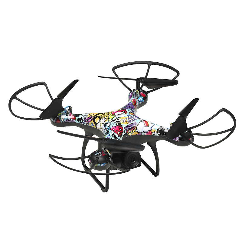 Denver DCH-350 Kameradrohne 4 Rotoren Quadrocopter 1 MP 1600 mAh Mehrfarbig