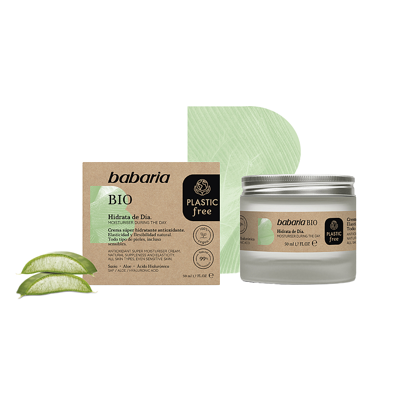 Babaria BIO Day Face Cream Tages- & Nachtcreme Gesicht 50 ml