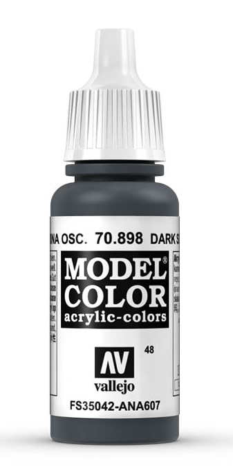 Vallejo 70.898 Acrylfarbe 17 ml Blau Flasche