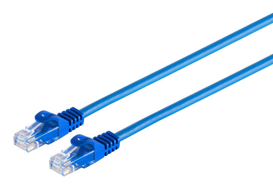 S/CONN maximum connectivity 08-35041 Netzwerkkabel Blau 3 m Cat7 U/UTP (UTP)