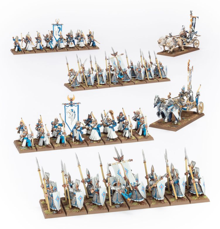 Games Workshop Bataillon der Reiche der Hochelfen