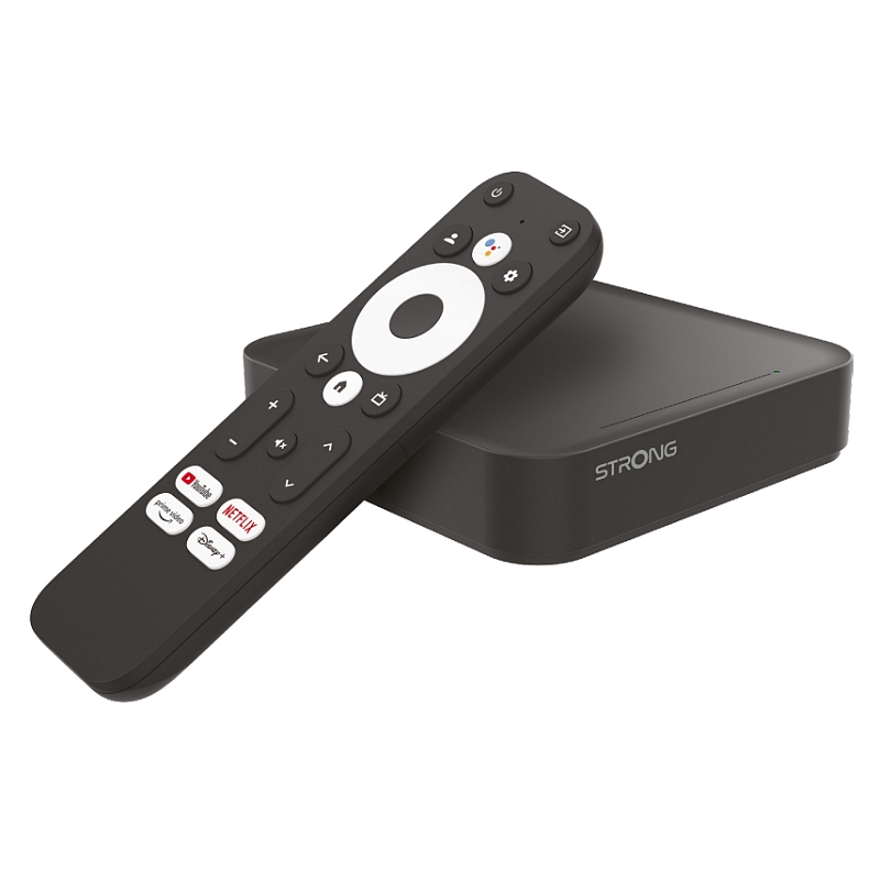 Strong LEAP-S3 Smart-TV-Box Schwarz 4K Ultra HD 16 GB WLAN Ethernet/LAN