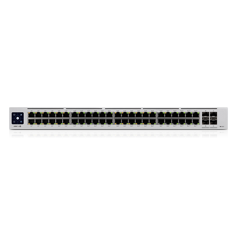 Ubiquiti UniFi Pro 48-Port PoE Managed L2/L3 Gigabit Ethernet (10/100/1000) Power over Ethernet (PoE) 1U Silber