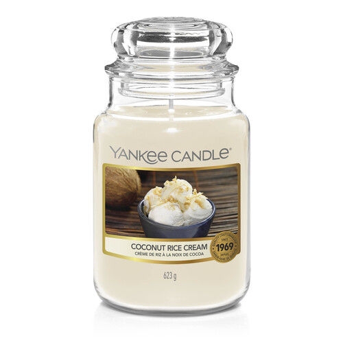 Yankee Candle Coconut Rice Cream Wachskerze Rund Kokosnuss Weiß 1 Stück(e)