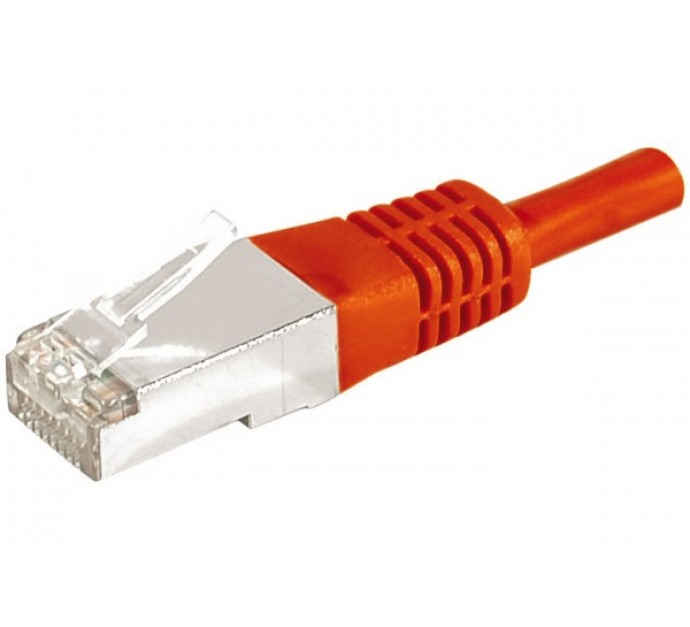 Dexlan 859530 Netzwerkkabel Rot 0,15 m Cat6a F/UTP (FTP)
