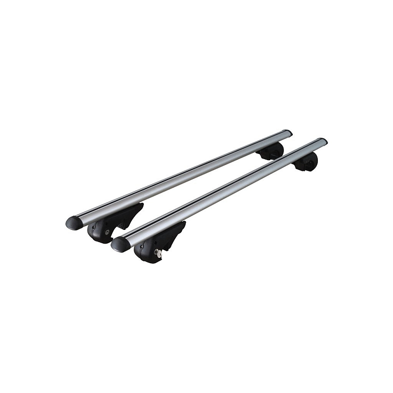 Menabo 0954001 Autodach/Dachgepäckträger Dachträger Aluminium, Schwarz