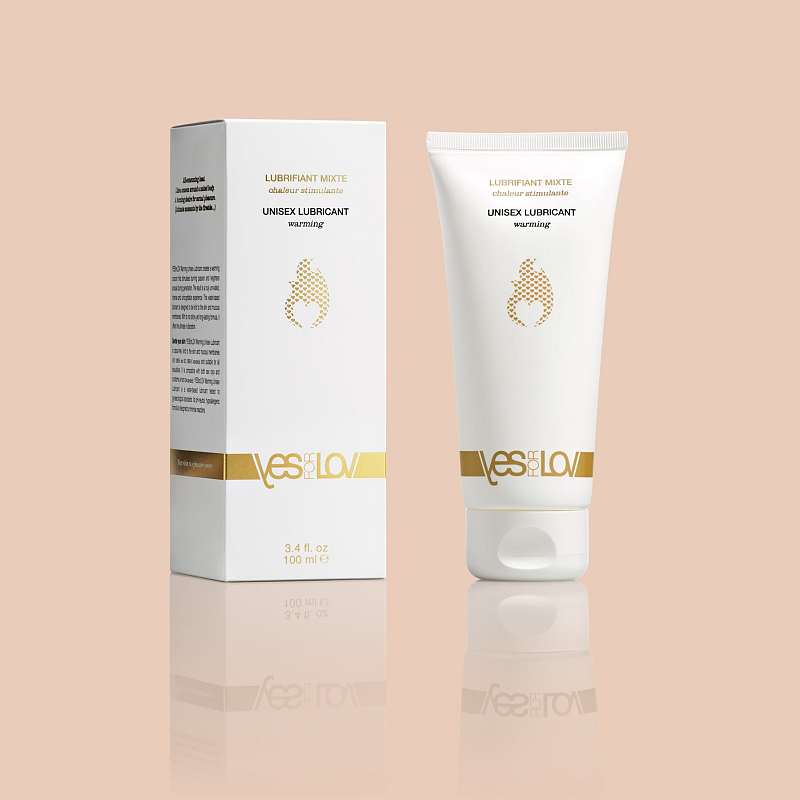 YESforLOV Lubricant Gel stimulating heat 100 ml Sexspielzeug, Vaginal Gleitmittel auf Wasserbasis