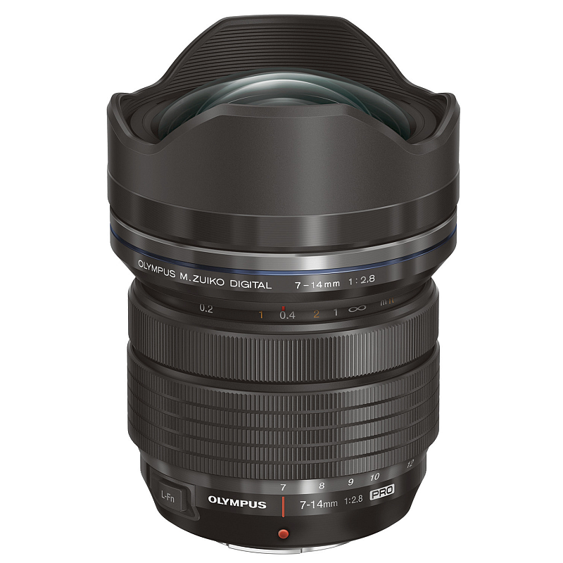 Olympus M.ZUIKO ED 7‑14mm 1:2.8 PRO MILC/SLR Superweitwinkel Schwarz