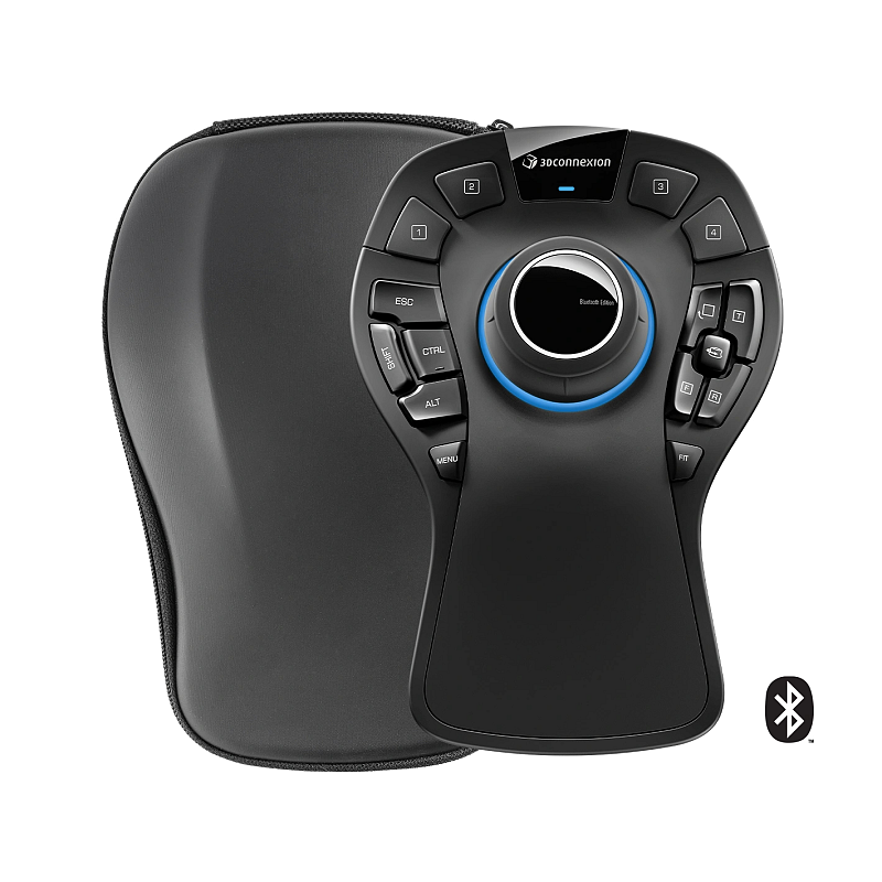 3Dconnexion SpaceMouse Pro Wireless – BLUETOOTH Maus Büro 6DoF