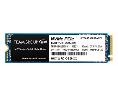 Team Group MP33 PRO 512 GB M.2 PCI Express 3.0 NVMe 3D NAND