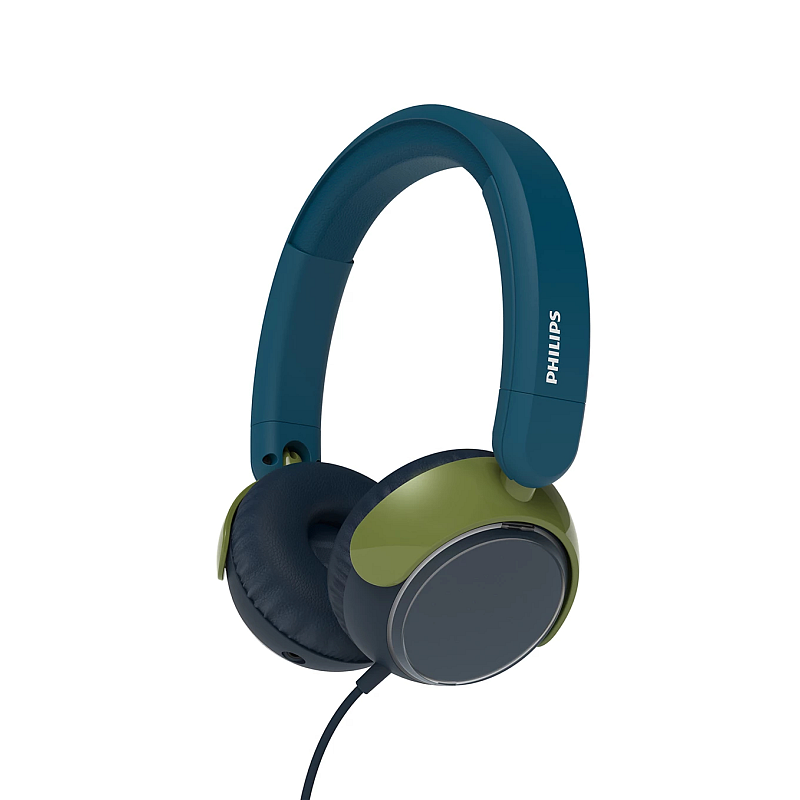 Philips 2000 series TAK2000CT/00 Kopfhörer & Headset Kabelgebunden Kopfband Anrufe/Musik USB Typ-C Blau, Grün, Grau