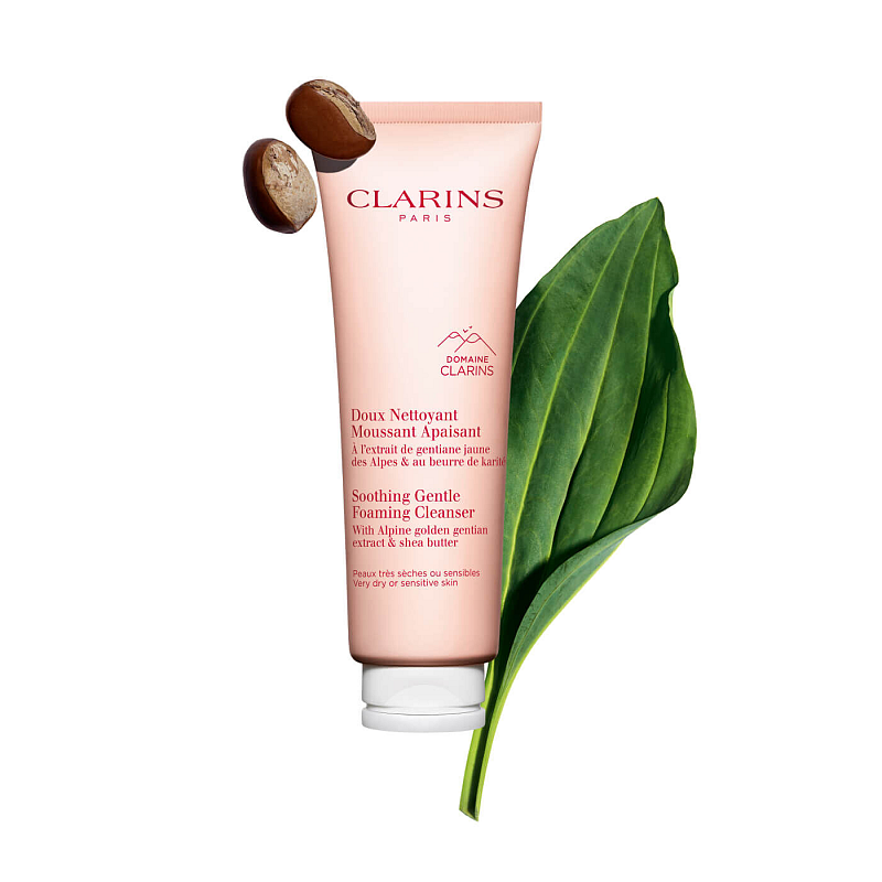 Clarins Soothing Gentle Foaming Cleanser Reinigungsschaum Frauen 125 ml