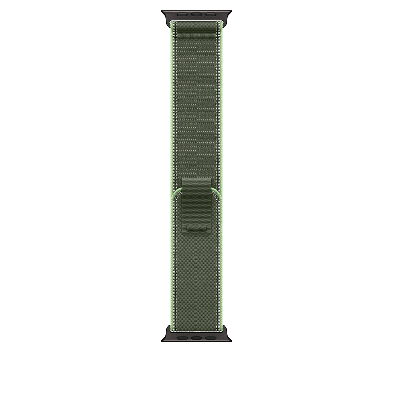 Apple MG9P4ZM/A Intelligentes tragbares Accessoire Band Grün Titan, Polyester, Spandex, Nylon