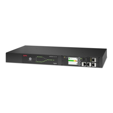 APC Netshelter Rack Automatic Transfer Switch, 1HE, 16A, 230V, 2 IEC309 IN, 1 IEC309 OUT, 50/60Hz
