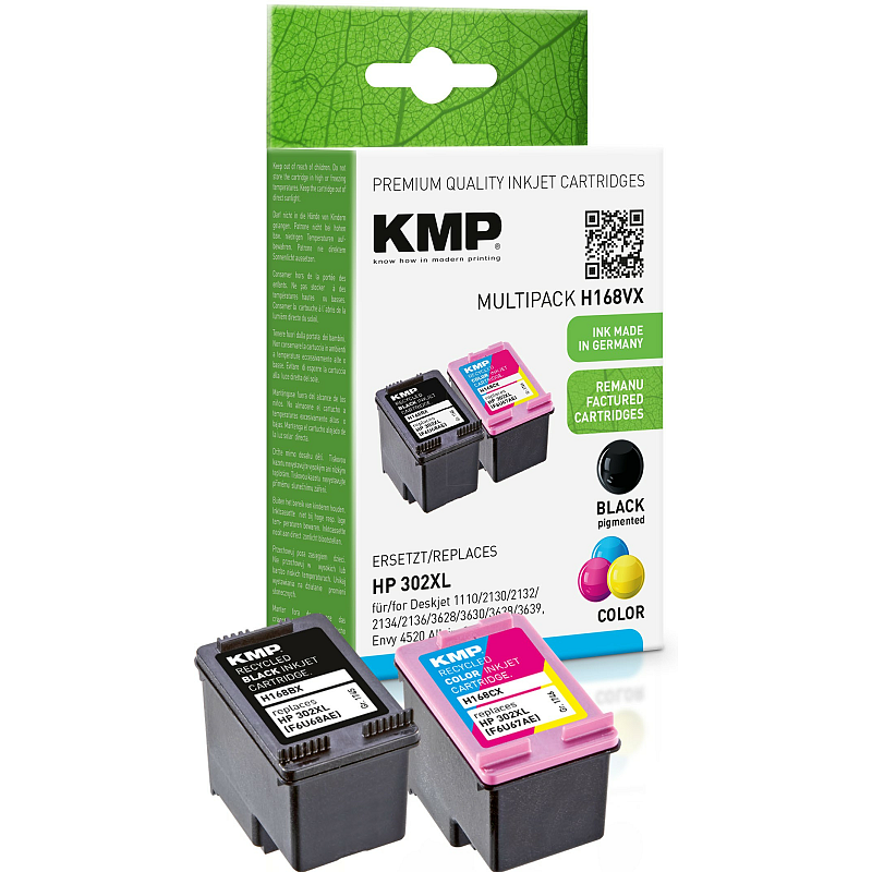KMP H168V Druckerpatrone Schwarz, Cyan, Magenta, Gelb