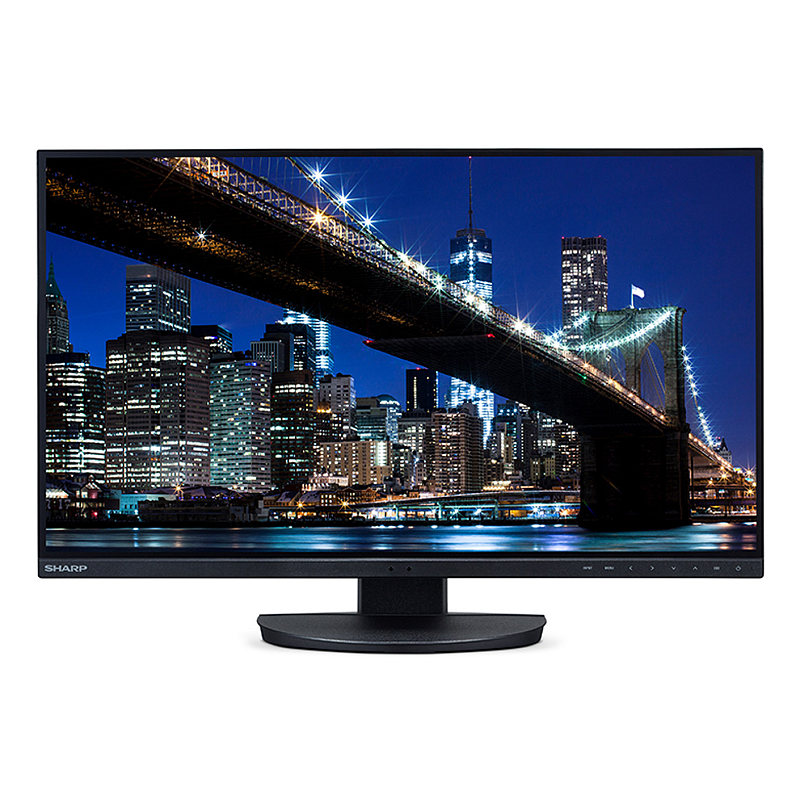 Sharp MultiSync EA272Q Computerbildschirm 68,6 cm (27") 2560 x 1440 Pixel 4K Ultra HD LCD Schwarz