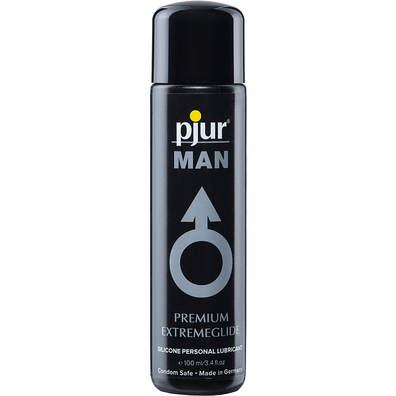 pjur MAN Premium Extremeglide Anal, Masturbation, Vaginal 100 ml 100 g Schmiermittel auf Silikonbasis