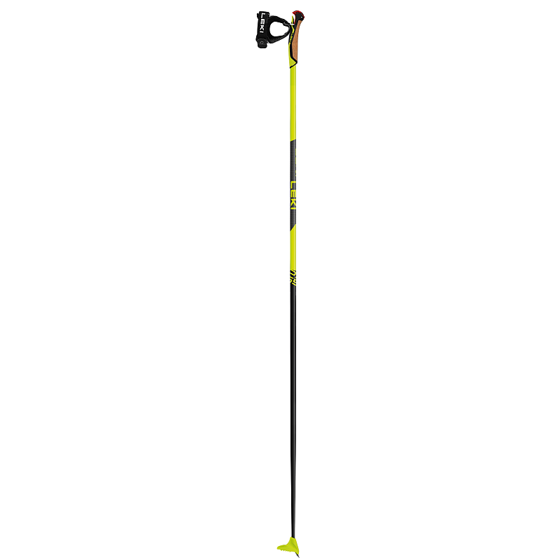 LEKI PRC 650 Skistock 135 cm Schwarz, Weiß, Gelb Karbon