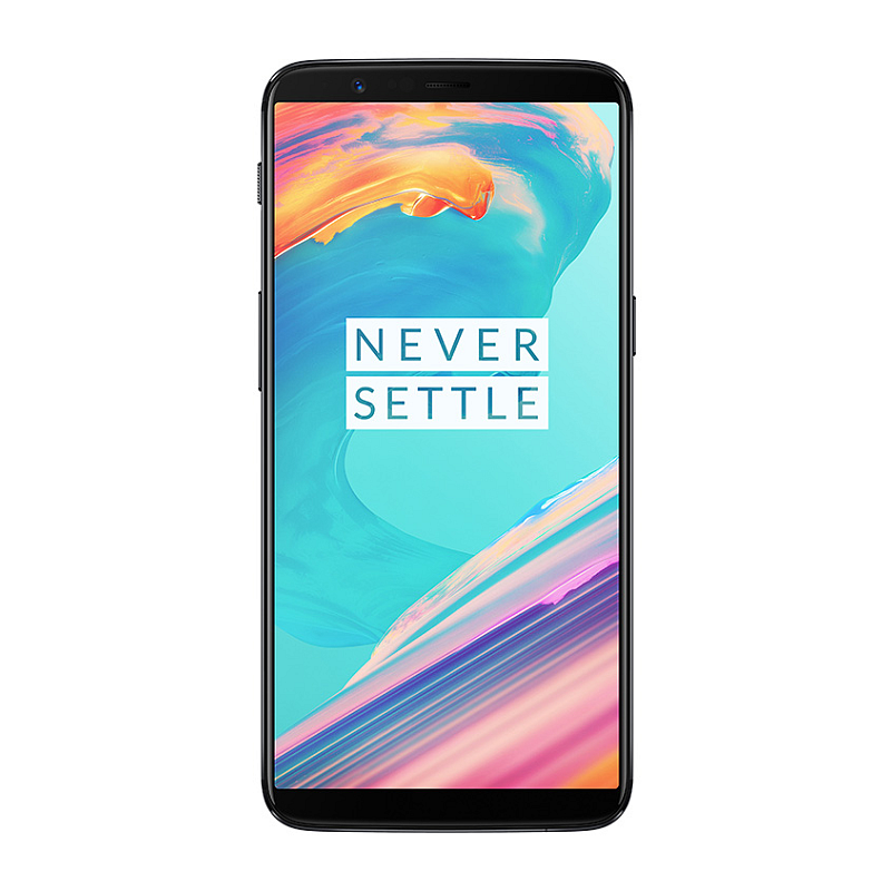 OnePlus 5T 15,3 cm (6.01") Dual-SIM Android 7.1.1 4G USB Typ-C 6 GB 64 GB 3300 mAh Schwarz