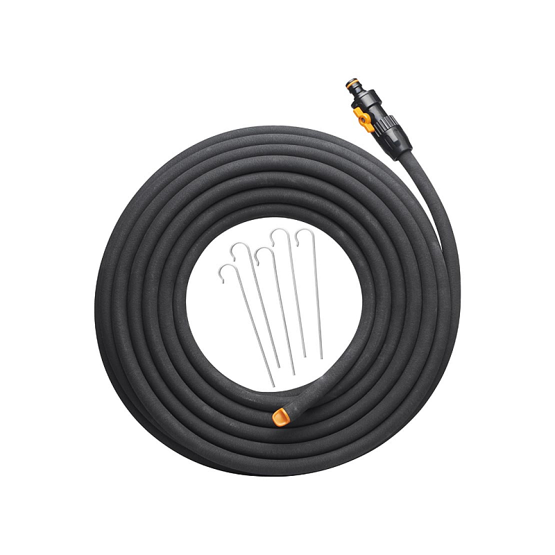 Fiskars 1025935 Gartenschlauch 15 m Über Boden Gummi Schwarz