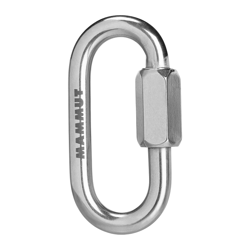 Mammut 2040-02370 Verschlusskarabiner Oval Edelstahl 1 Stück(e)