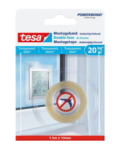 TESA 77740-00000 Montageband & -etikett 1,5 m