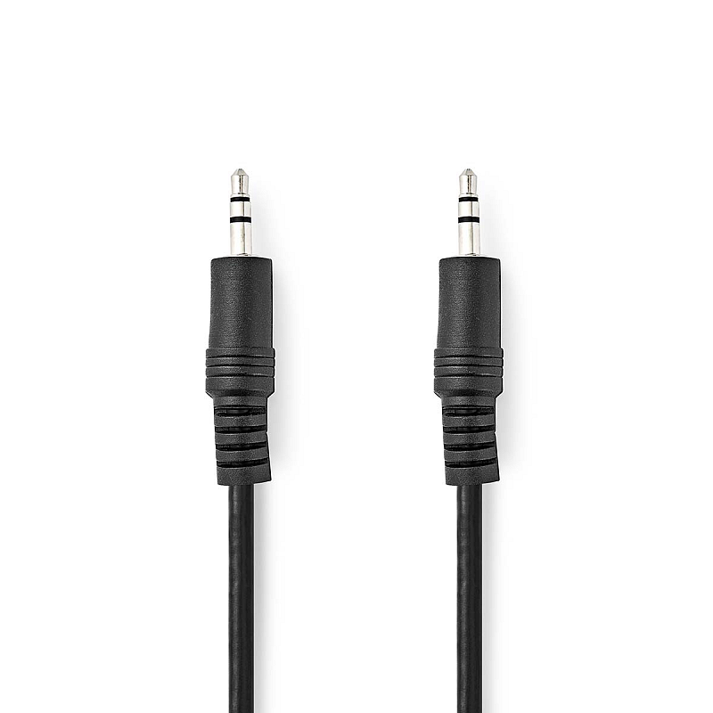 Nedis CAGL22000BK20 Audio-Kabel 2 m 3.5mm Schwarz