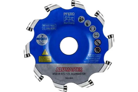 PFERD Milling tools with ALUMASTER HICOAT cutting inserts, HSD-R design for radial applications 1 Stück(e)
