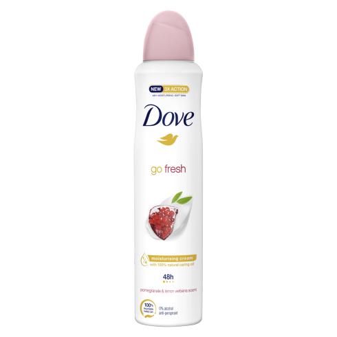 Dove Go Fresh Pomegranate & Lemon Verbena Frauen Spray-Deodorant 250 ml 1 Stück(e)