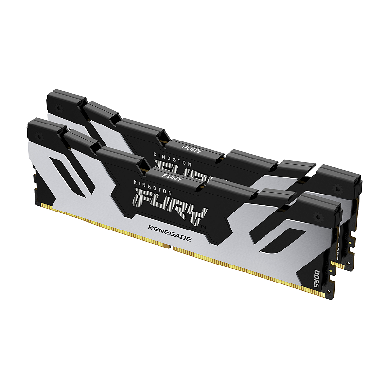 Kingston Technology FURY 32GB 6400MT/s DDR5 CL32 DIMM (2er-Kit) Renegade Silber