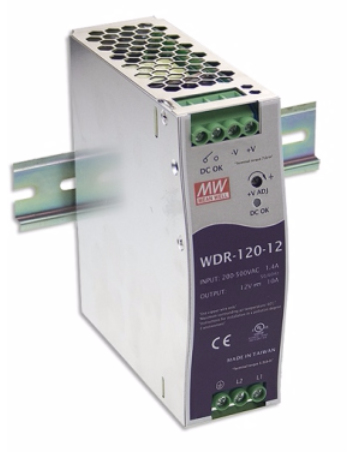 MEAN WELL WDR-120-12 Netzteil 120 W Metallisch