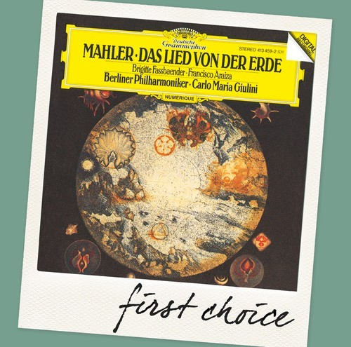 Deutsche Grammophon Gustav Mahler Klassisch Brigitte Fassbaender, Francisco Araiza, Berliner Philharmoniker, Carlo Maria Giulini