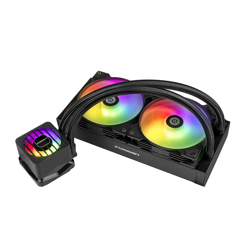 Enermax LIQMAXFLO Prozessor Flüssigkeitskühlung 12 cm Schwarz 1 Stück(e)