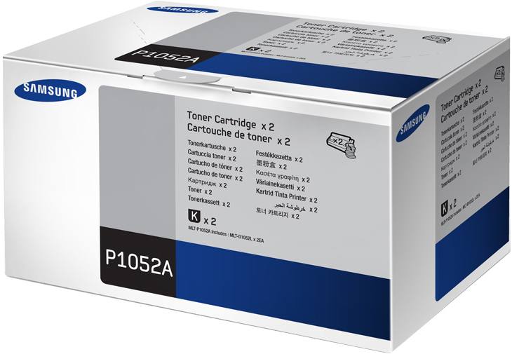Samsung MLT-P1052A 2er-Pack Schwarz Tonerkartusche mit hoher Reichweite