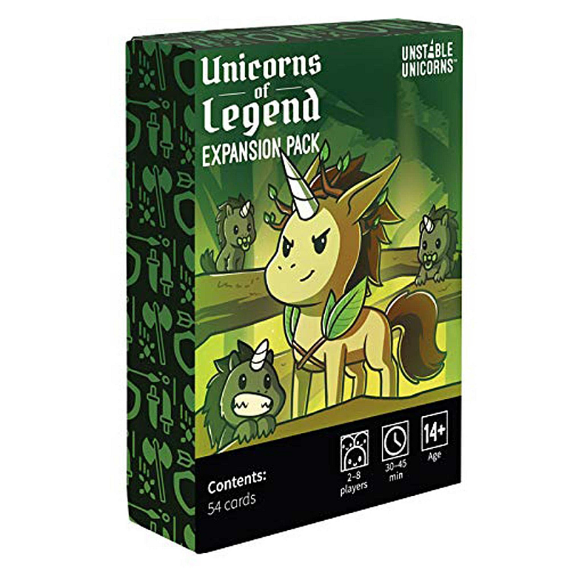 Asmodee Unstable Unicorns : Unicorns of Legend Expansion Pack Unstable Unicorns: Unicorns of Legend Expansion Pack Kartenspiel