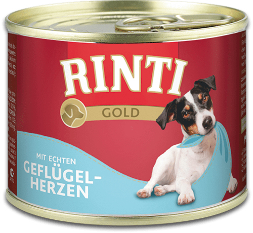 RINTI Gold Herz, Geflügel Adult 185 g
