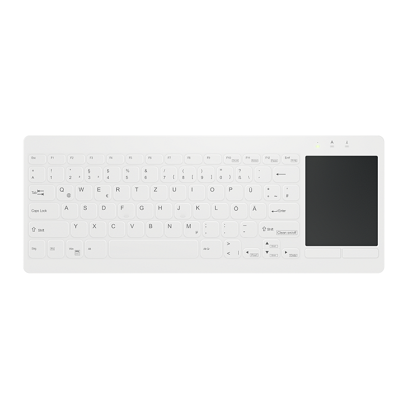 Contour Design Active Key Contour QuickClean Medizinische Tastatur IP68 Touchpad Mini Kabelgebunden Weiß DE C4412
