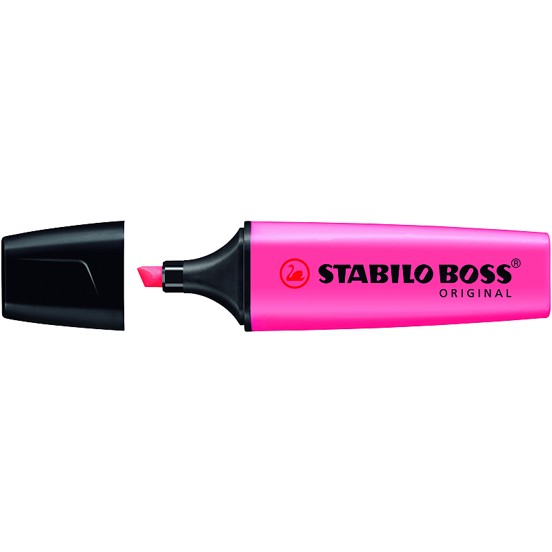 STABILO BOSS ORIGINAL Marker 1 Stück(e) Meißel Pink