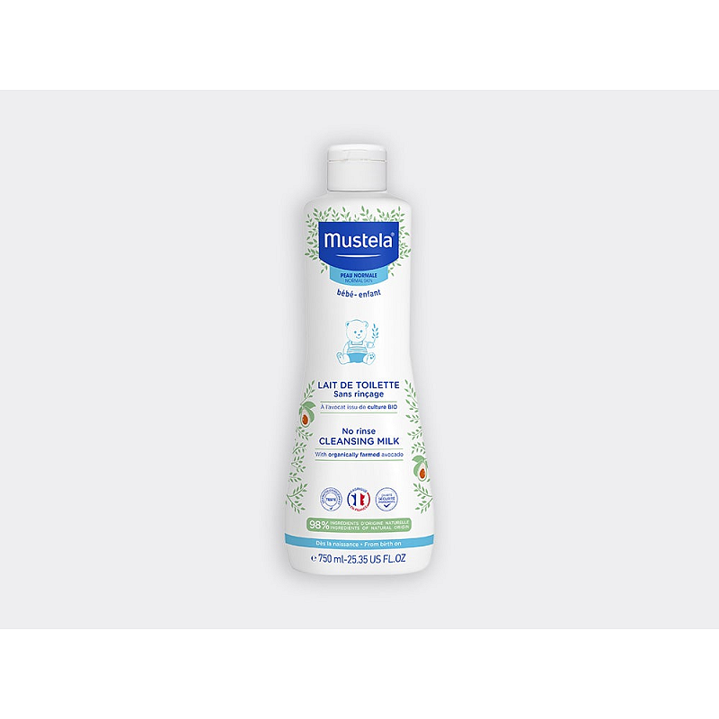 Mustela 3504105034719 Baby-Bodylotion/-milch Baby-Bodymilch 750 ml