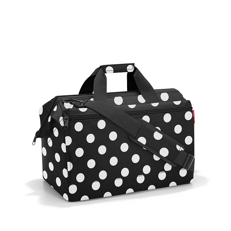 Reisenthel allrounder L Polyester Schwarz, Weiß Frau Handtasche