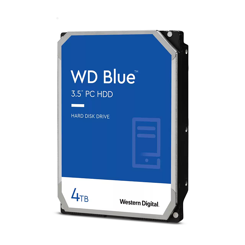 Western Digital Blue Interne Festplatte 4 TB 5400 RPM 256 MB 3.5" SATA