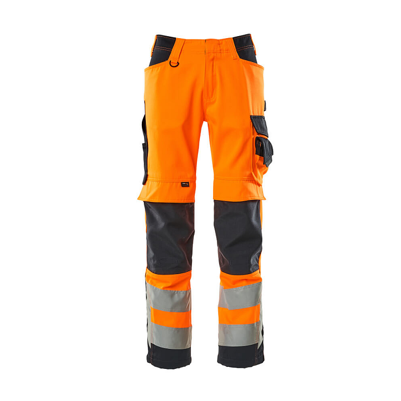 MASCOT 15579-860-14010 Hosen Schwarz, Orange
