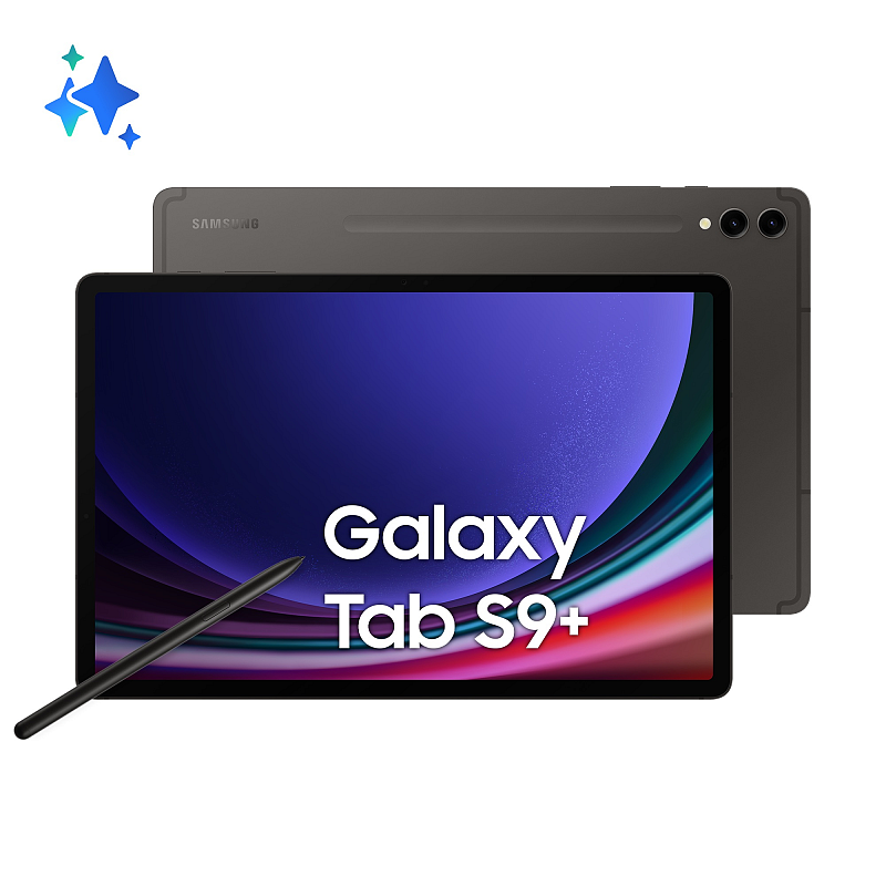 Samsung Galaxy Tab S9+ SM-X810 Snapdragon 512 GB 31,5 cm (12.4") 12 GB Wi-Fi 6 (802.11ax) Android 13 Graphit