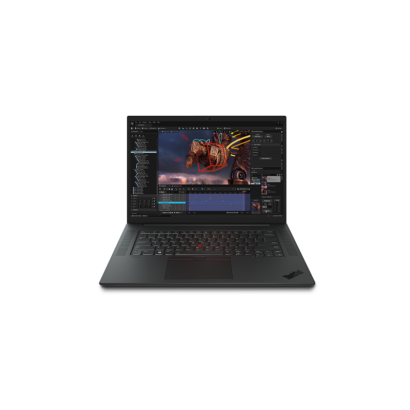 Lenovo ThinkPad P1 Gen 6 Intel® Core™ i7 i7-13700H Mobiler Arbeitsplatz 40,6 cm (16") WQXGA 32 GB DDR5-SDRAM 1 TB SSD NVIDIA RTX 2000 Ada Wi-Fi 6E (802.11ax) Windows 11 Pro Deutsch Schwarz